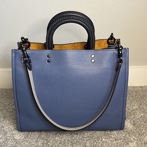 SOLD Coach Rogue Colorblock Chambray - Picture 2 of 7